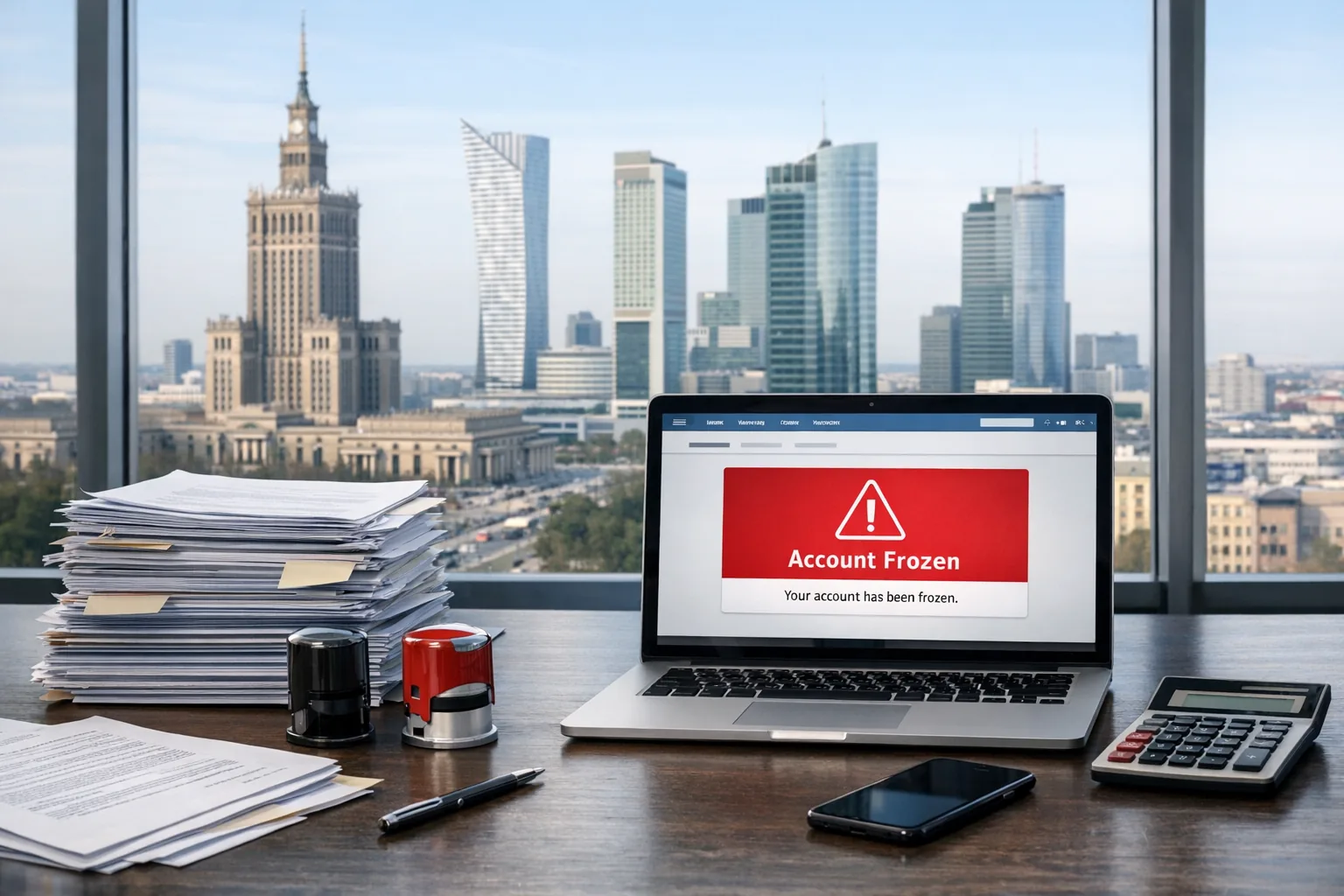 Blokada konta firmowego w Warszawie - Jak ratuje nas restrukturyzacja?